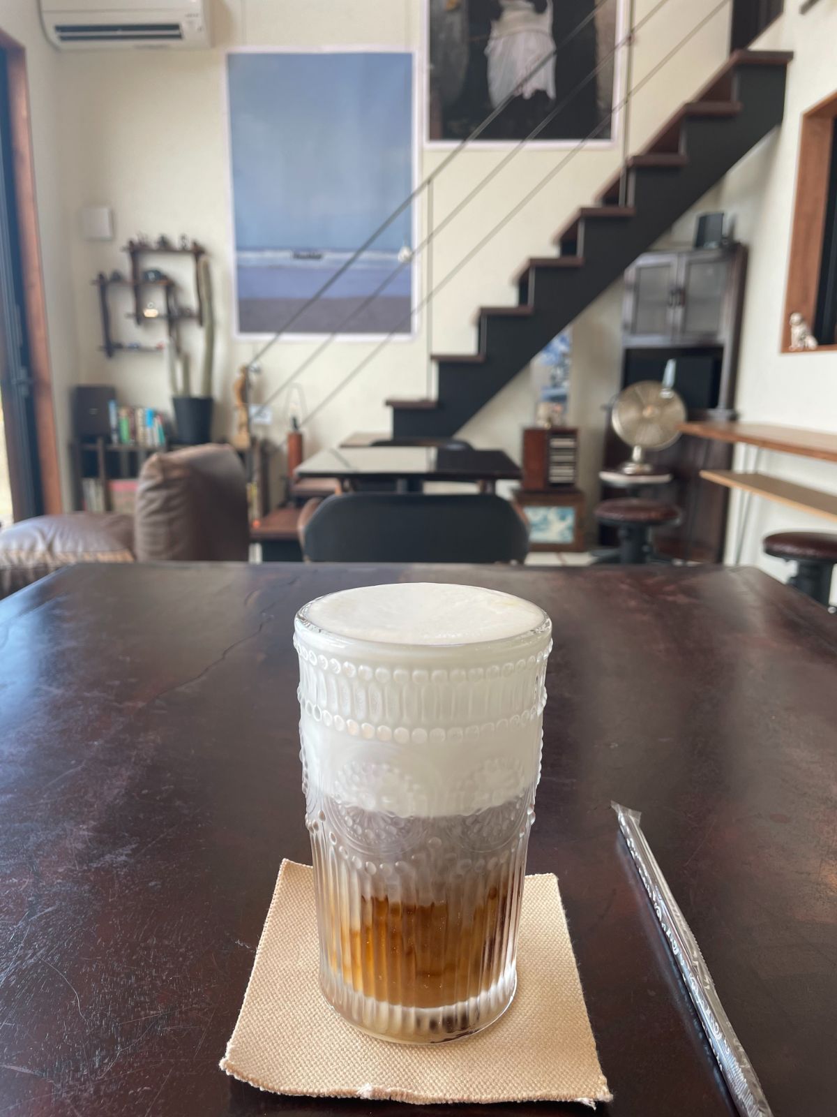 アイスカフェオレ ice cafe au lait